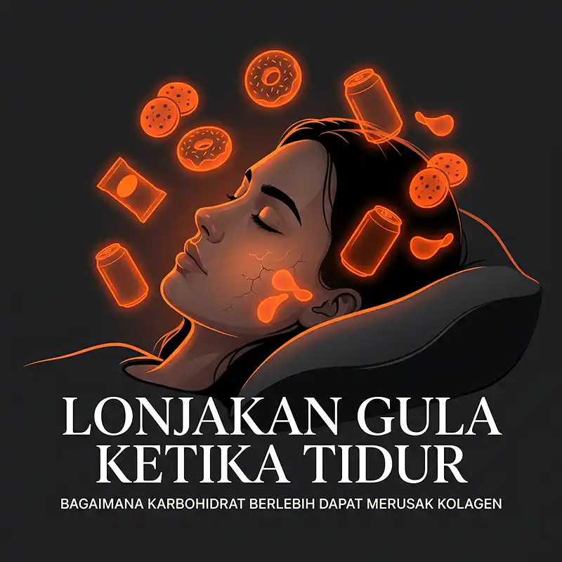 Muka Cepat Keriput Karena Sering Ngemil Malam? Ini Penjelasan Biologisnya