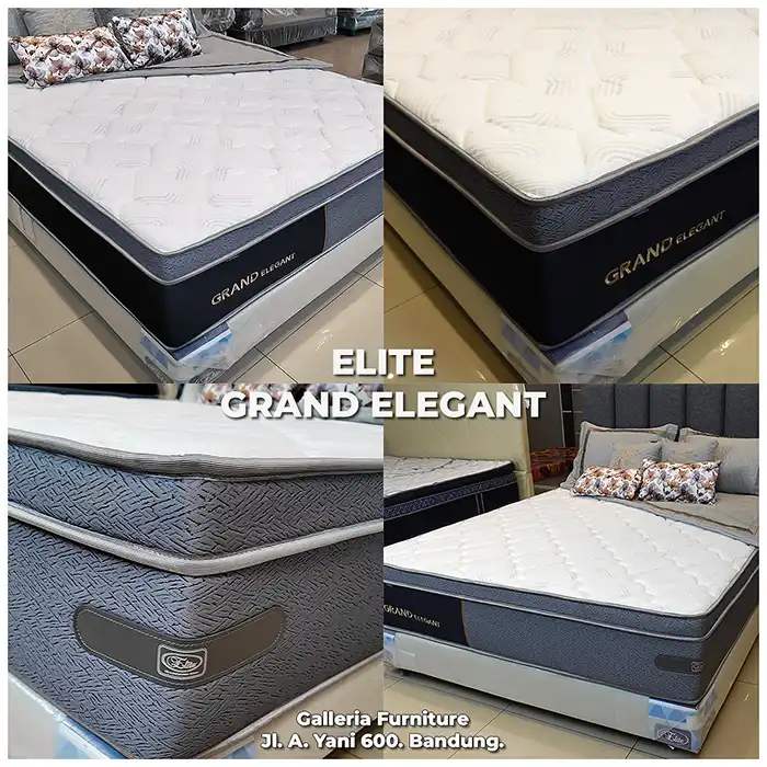 Ketebalan Kasur Elite Elegant Tampak Samping