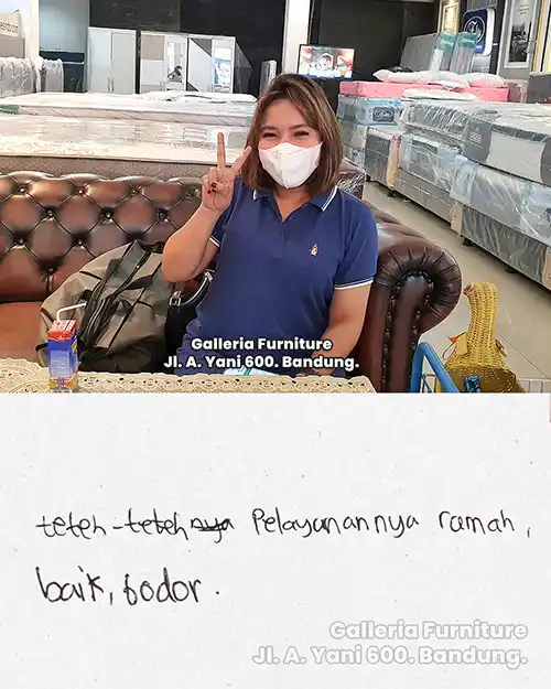 Pengalaman belanja kasur spring bed premium di Galleria Furniture Bandung